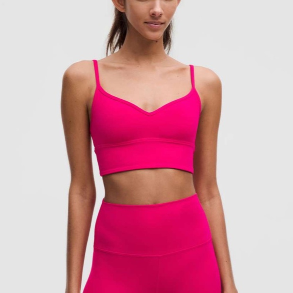 Lululemon Align Sweetheart Bra *Light Support, A/B Cup Passionate size 12